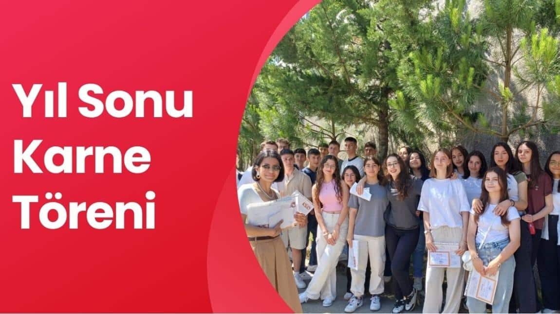 ARHAVİ ERTUĞRUL KURDOĞLU FEN LİSESİ'NDE KARNE HEYECANI YAŞANDI